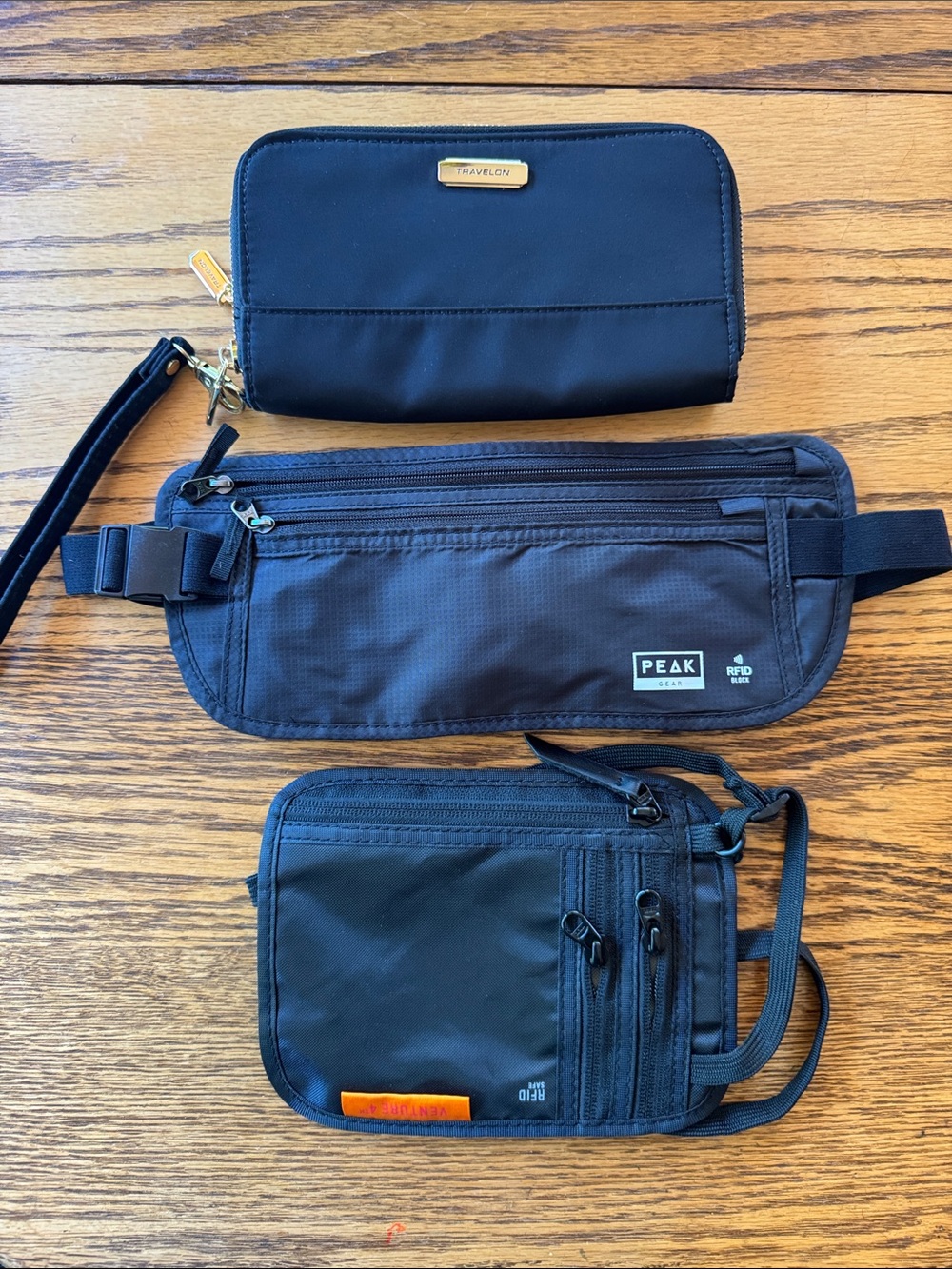 RFID Travel Wallet Set